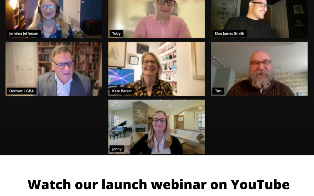 Watch our launch webinar on YouTube