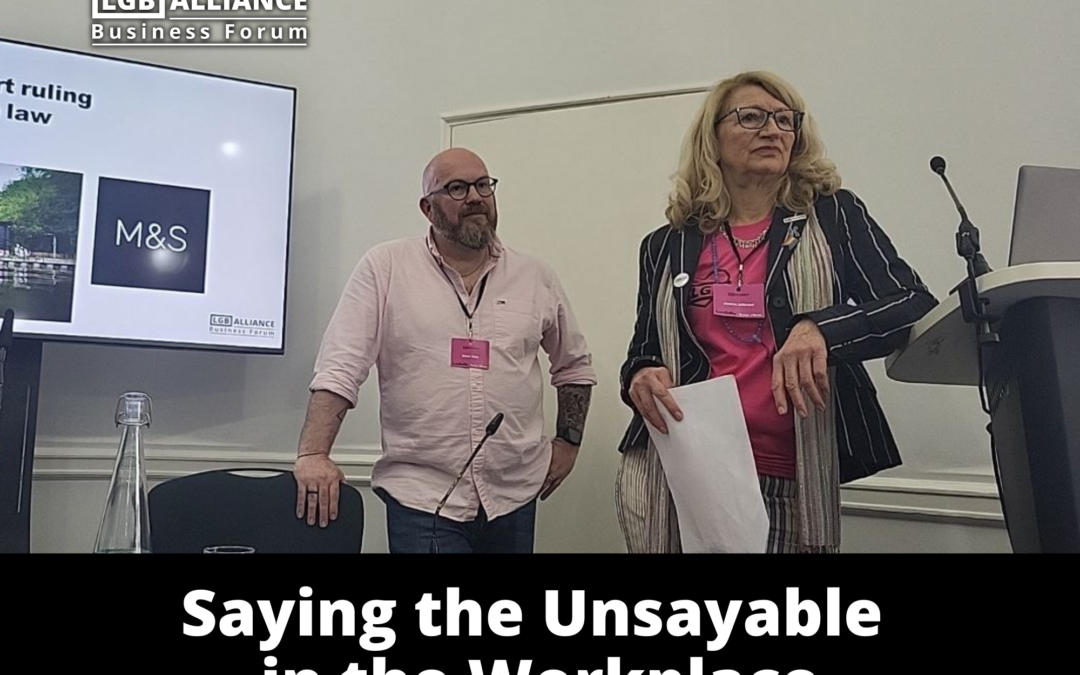 Saying the Unsayable in the Workplace