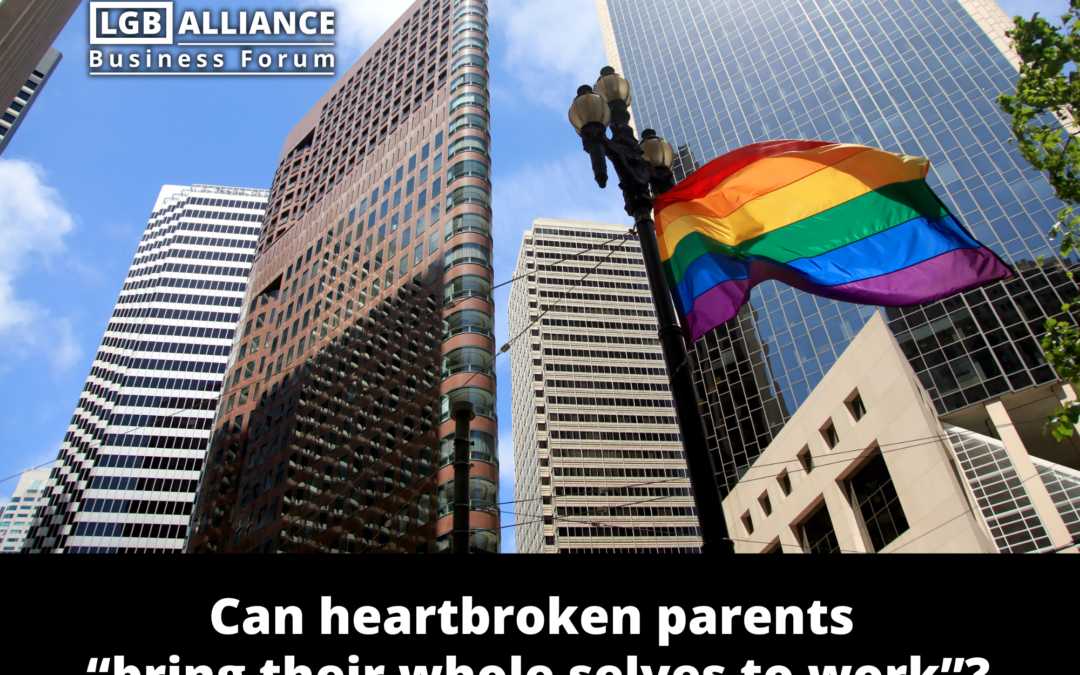 Can heartbroken parents “bring their whole selves to work”?